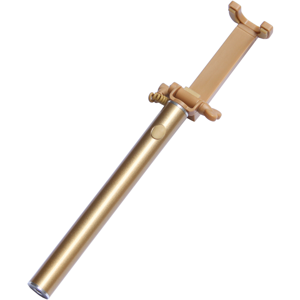 Монопод для селфі Grand-X Elegant 3,5 U-кріплення, бронзовий (E3UBE) - изображение 1