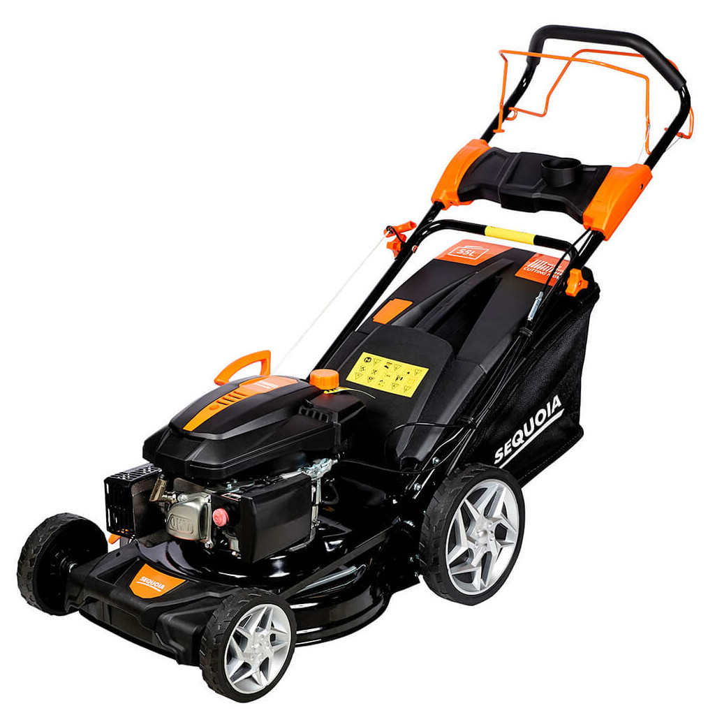 Газонокосарка SEQUOIA бензинова, самохідна, 3.70 кВт, 46 см, 55 л (SPLM4600) - зображення 2