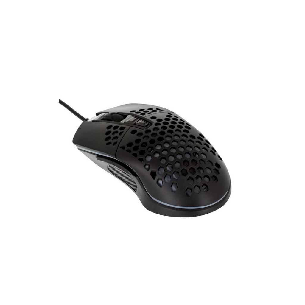 Мишка XO M4 4000 DPI RGB USB Black (XO-M4-BK) - зображення 3