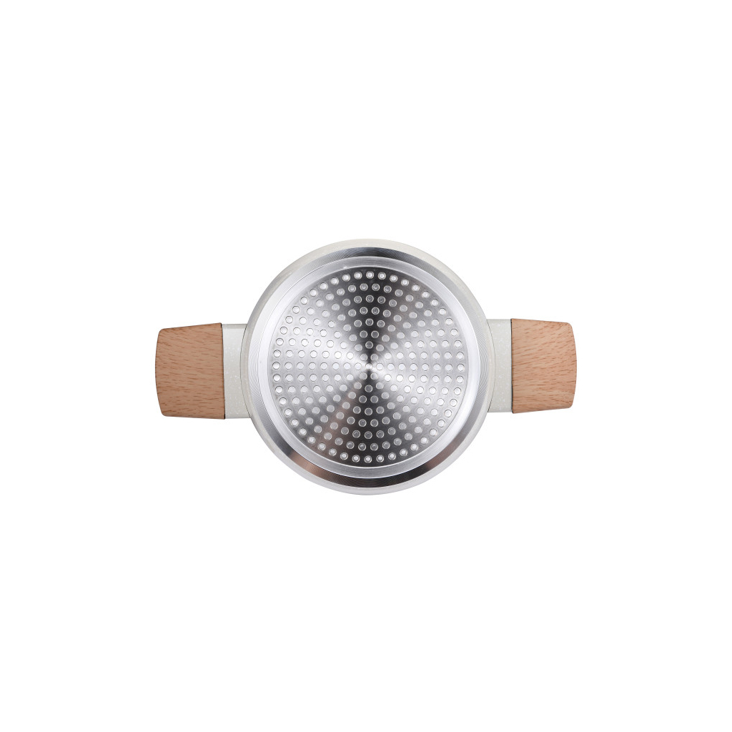 Каструля Bergner Naturally, з кришкою 20 см, 2.4 л (BG-34745-CR) - зображення 5