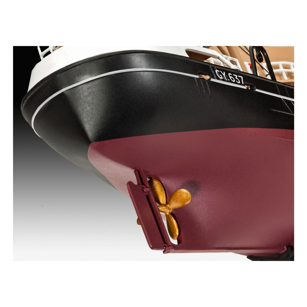 Збірна модель Revell Північноморський траулер рівень 3 масштаб 1:142 (RVL-05204) - зображення 4