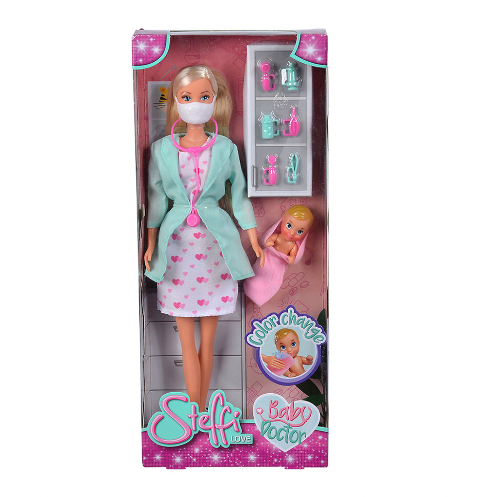 Лялька Simba Штеффі Добрий доктор з малюком (5733493) - зображення 5