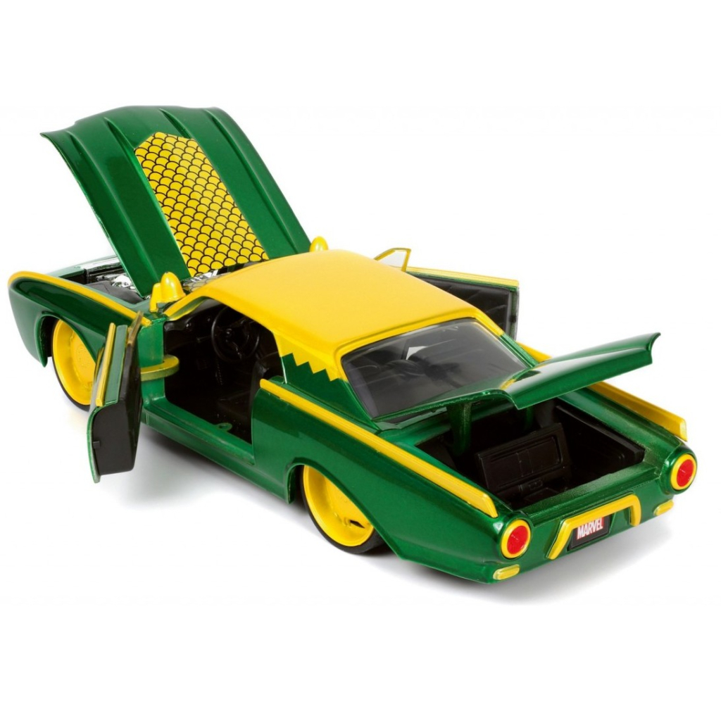 Машина Jada металева Марвел Форд Тандерберд 1963 з фігуркою Локі 1:24 (253225026) - зображення 4