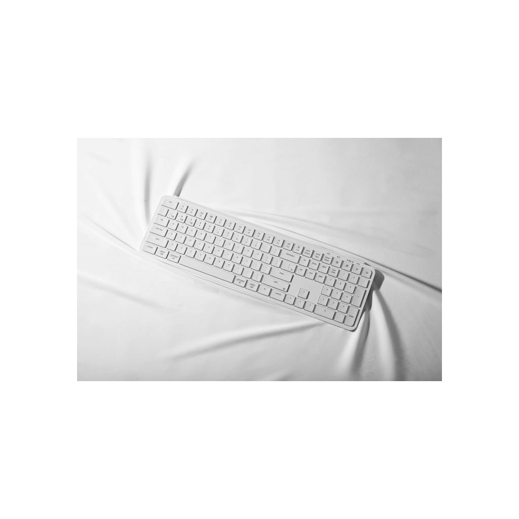 Клавіатура Keychron B6 Pro Wireless/Bluetooth/USB UA Ivory White (B6P-K8-UA) - зображення 4