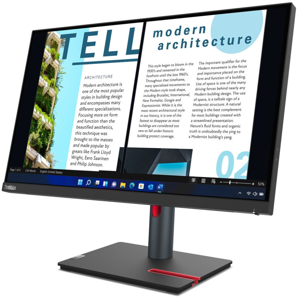 Монітор Lenovo P24q-30 (63B4GAT6UA) - зображення 3