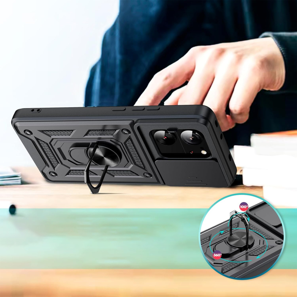 Чохол до мобільного телефона BeCover Military Xiaomi 13T/13T Pro Black (710557) - зображення 4