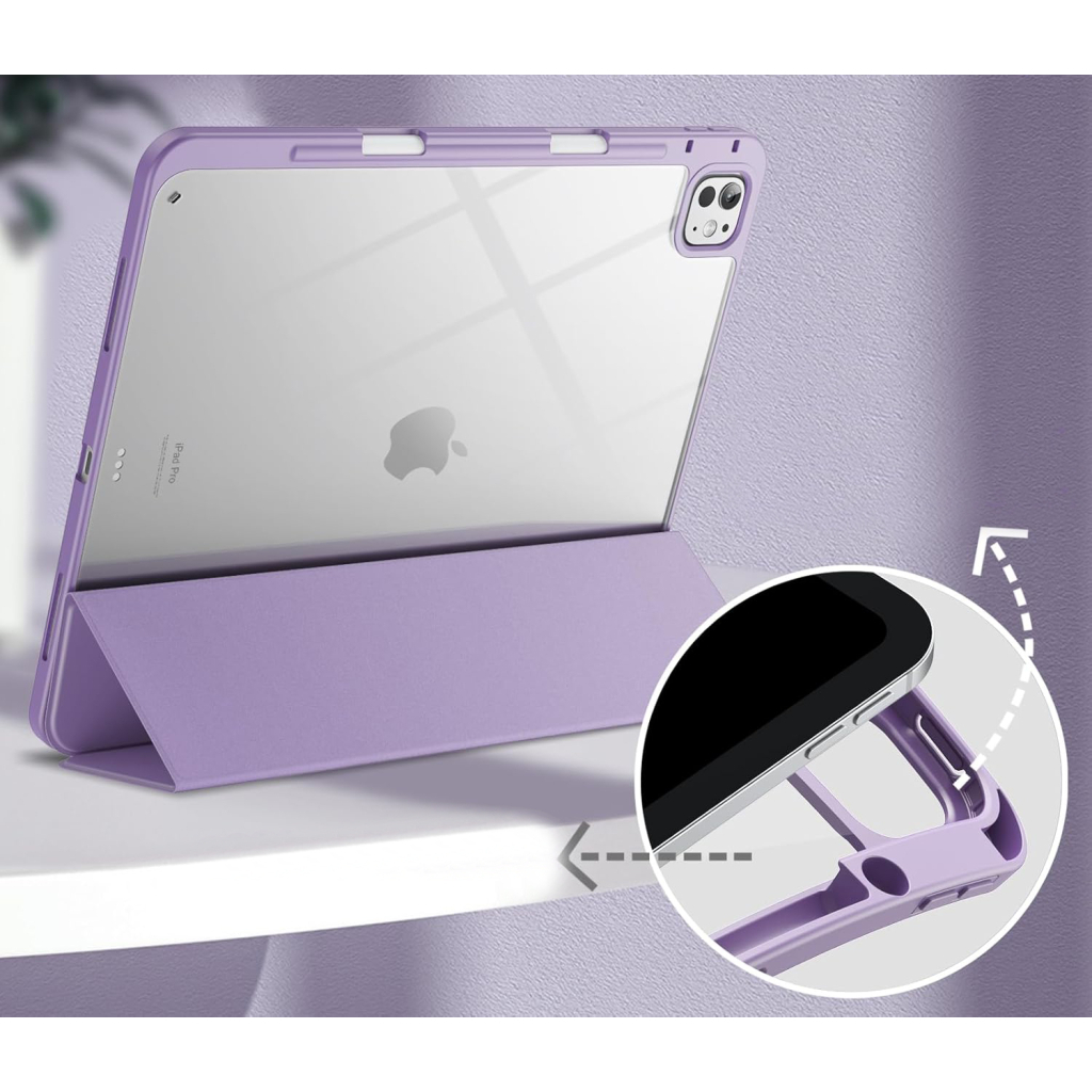 Чохол до планшета BeCover Soft Edge TPU Apple iPad Pro 13" M4 2024 Purple (711719) - зображення 2