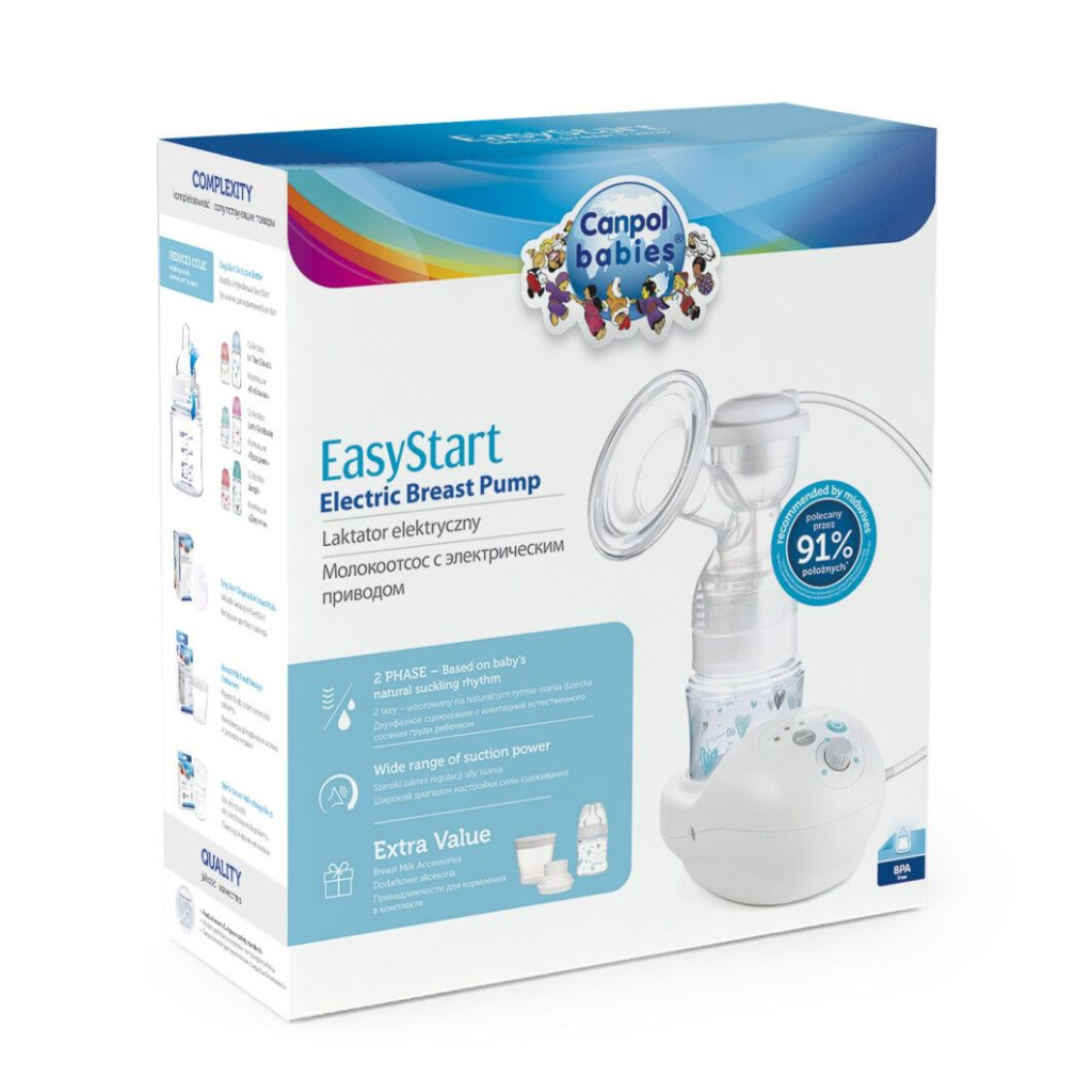 Молоковідсмоктувач Canpol Електричний EasyStart (12/201) - изображение 3