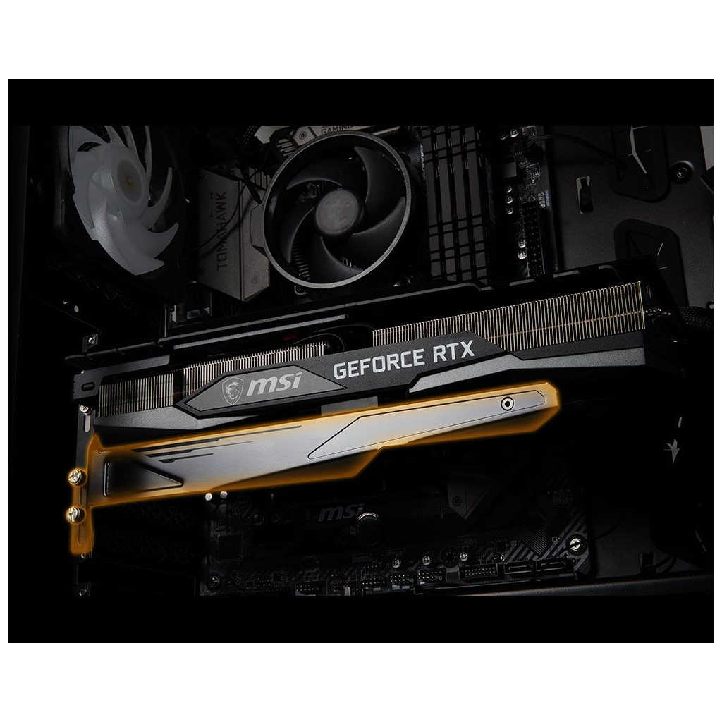 Відеокарта MSI GeForce RTX3060Ti 8Gb GAMING TRIO D6X (RTX 3060 Ti GAMING TRIO 8GD6X) - зображення 7
