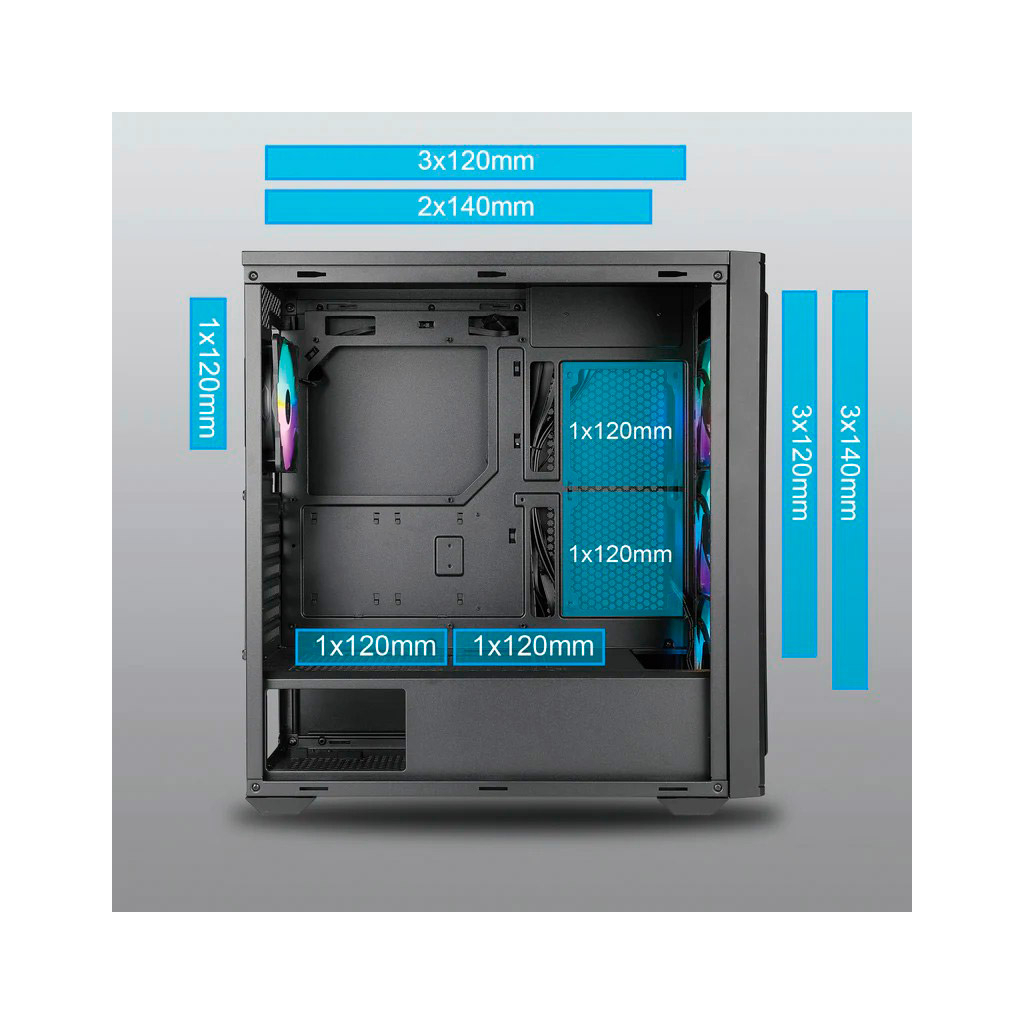 Корпус Azza CSAZ-490 - зображення 6