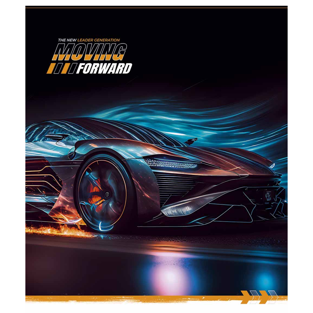 Зошит Школярик Moving forward 60 аркушів лінія (060-3370L) - зображення 5