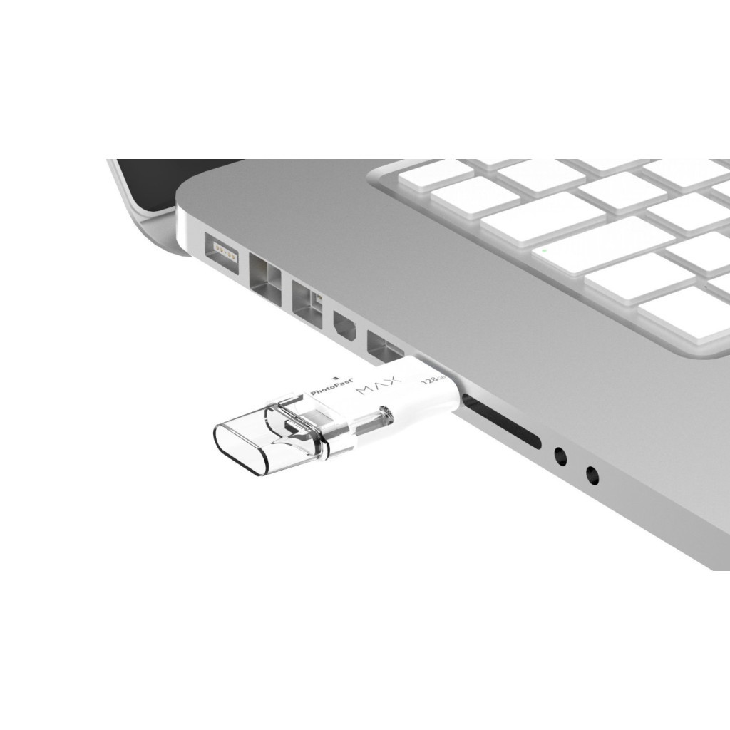 USB флеш накопичувач PhotoFast 128GB i-Flashdrive Max Gen2 U3 White USB 3.0 - Lightning (IFDMAXG2128GB) - зображення 11