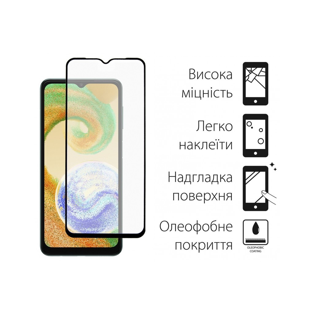 Скло захисне Dengos Samsung Galaxy A04/A04e/A04s 2шт. (DG-TG2P-22) - зображення 2