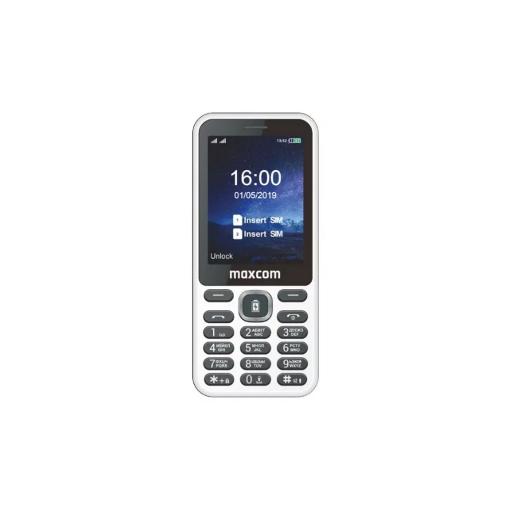 Мобільний телефон Maxcom MM814 Type-C White (5908235977751) - зображення 1