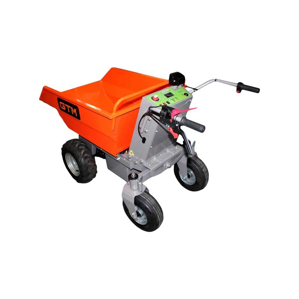 Візок вантажний GTM самохідний на колесах (дампер) 500кг/акк. 32Ah (E50M/32A) - picture 4