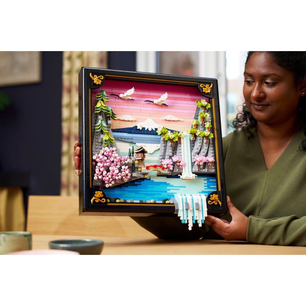 Конструктор LEGO ART Японський пейзаж із цвітом сакури (31218) - зображення 10