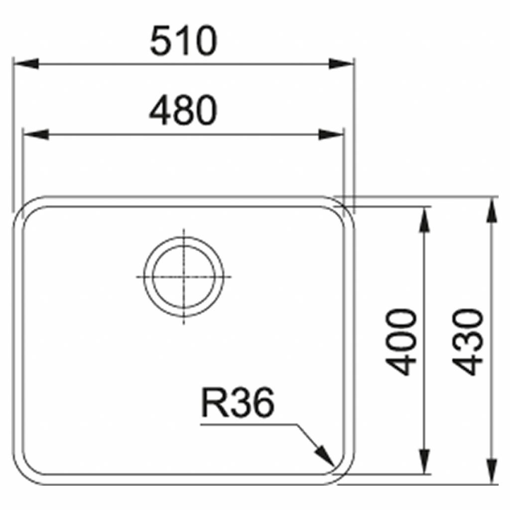 Мийка кухонна Franke Aton ANX 110-48/122.0204.649 - зображення 2