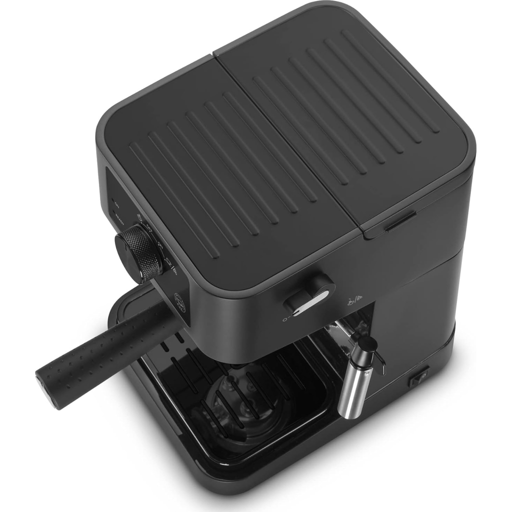 Ріжкова кавоварка еспресо DeLonghi EC 235 BK - зображення 3