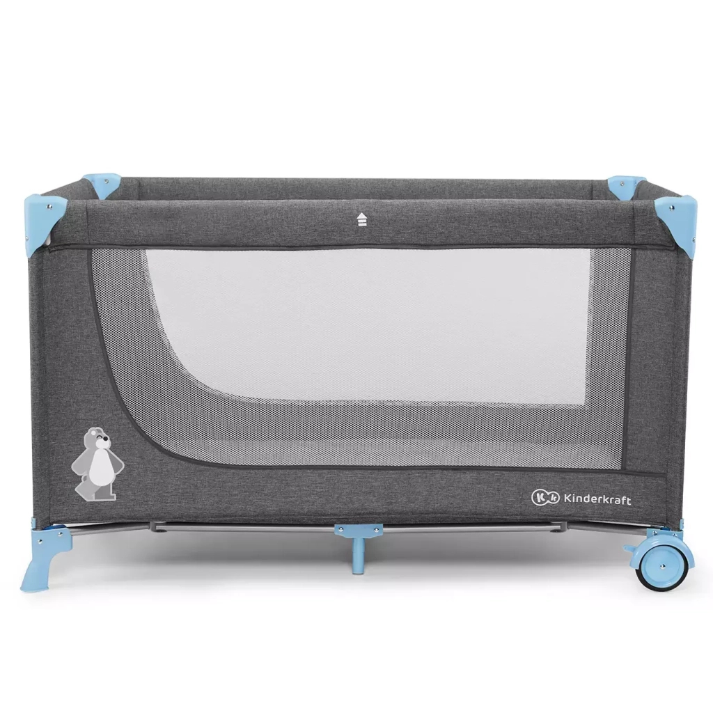 Ліжечко Kinderkraft манеж Joy Blue (5902533911271) - зображення 2