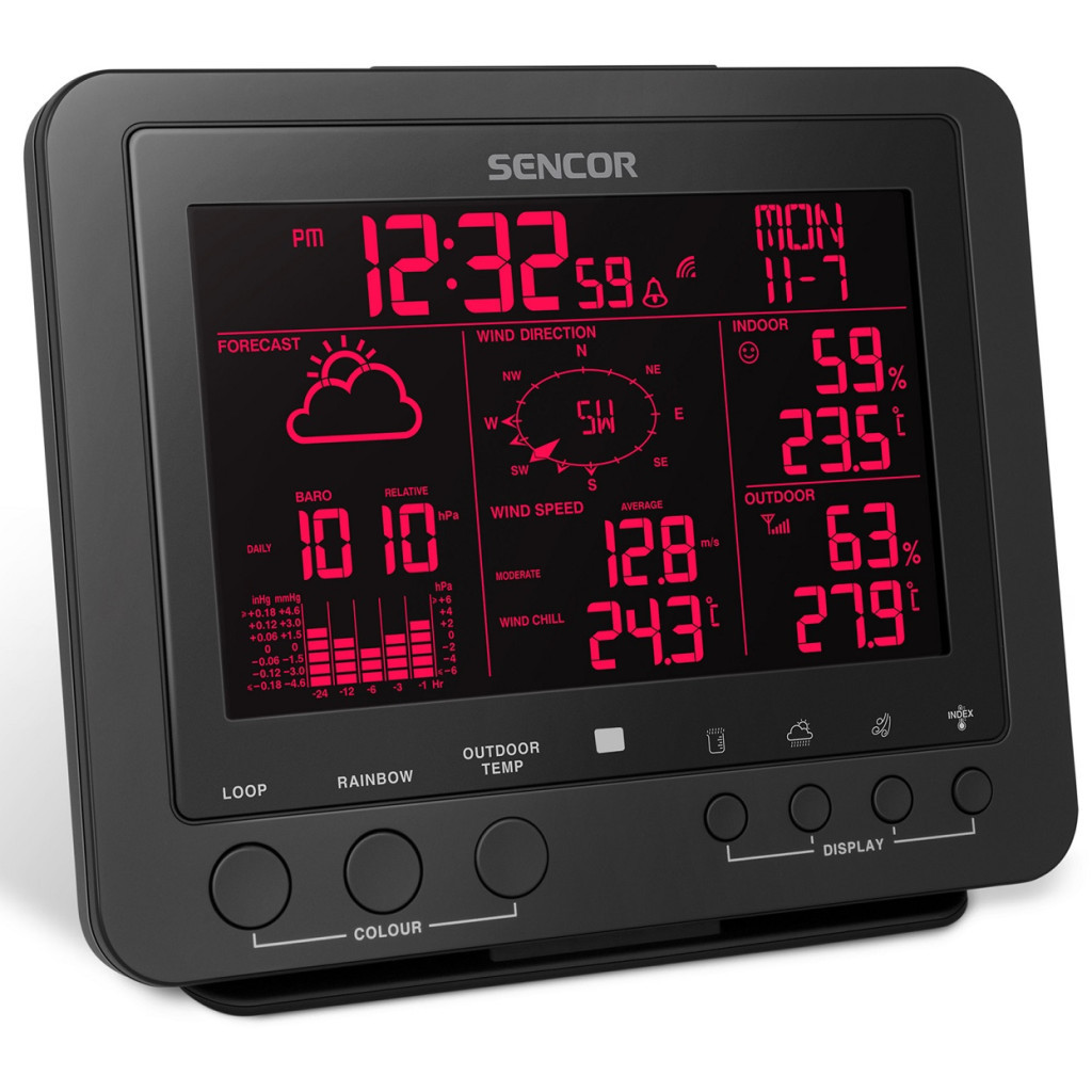 Метеостанція Sencor SWS9700 - изображение 9