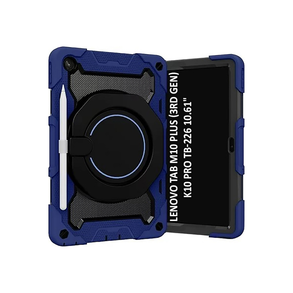 Чохол до планшета BeCover Lenovo Tab M10 Plus TB-125F (3rd Gen)/K10 Pro TB-226 10.61" Blue (709926) - зображення 1