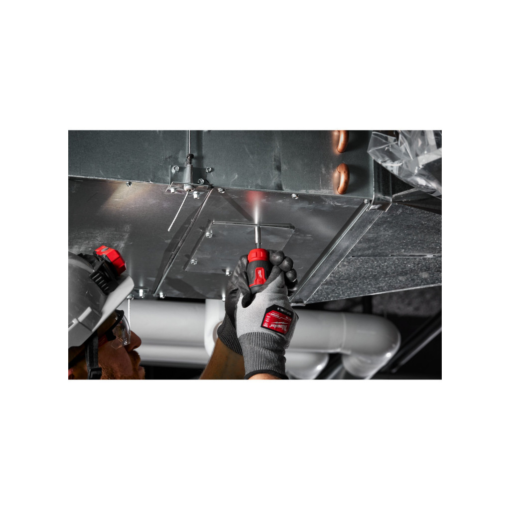 Викрутка Milwaukee зі змінними вставками 8 в 1 (4932492807) - изображение 6