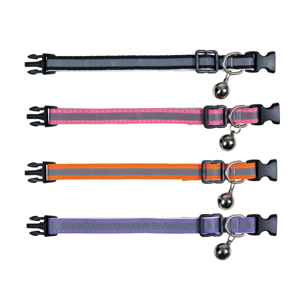 Нашийник для тварин Trixie нейлон зі світловідбиваючою смугою (4011905416861) - зображення 1