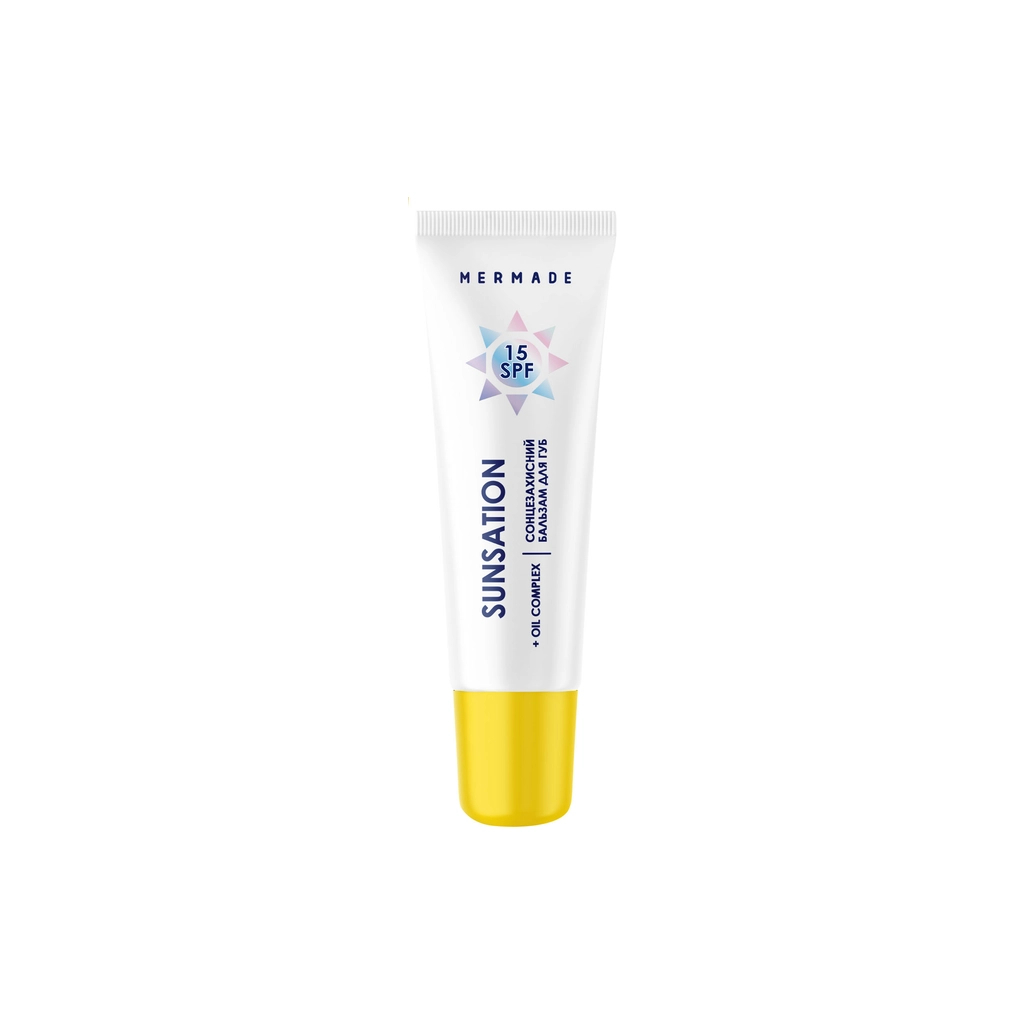 Бальзам для губ Mermade Sunsation SPF 15 Сонцезахисний 10 г (4823122900951) - зображення 1