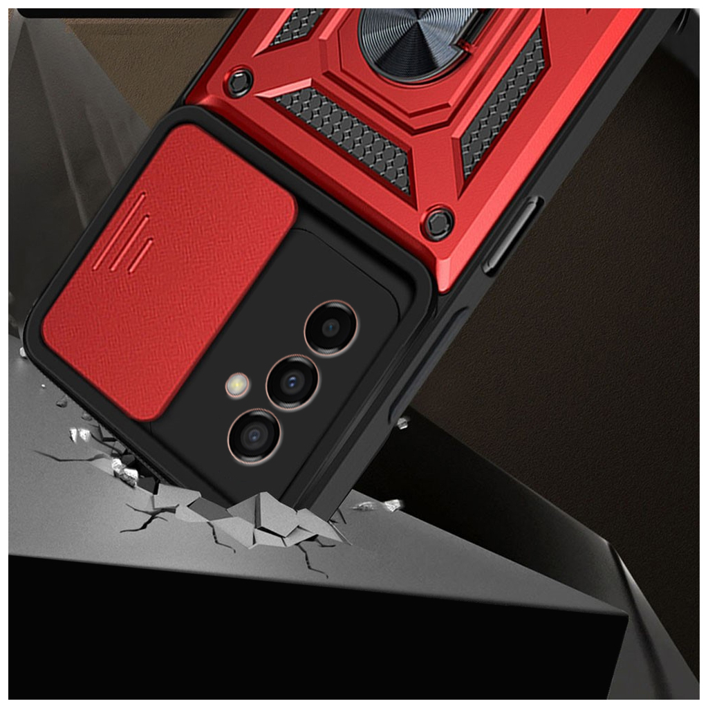 Чохол до мобільного телефона BeCover Military Samsung Galaxy A14 4G SM-A145/A14 5G SM-A146 Red (709148) - зображення 4