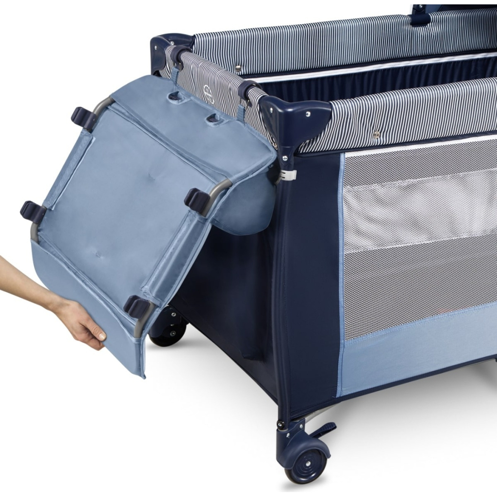 Дитячий манеж Lionelo Sven Plus Blue Navy (LO-SVEN PLUS BLUE NAVY) - зображення 4