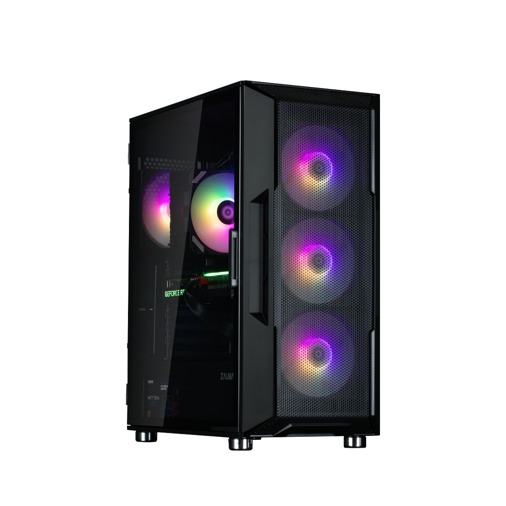 Корпус Zalman I3 Neo ARGB (I3NEOARGBBLACK) - зображення 3