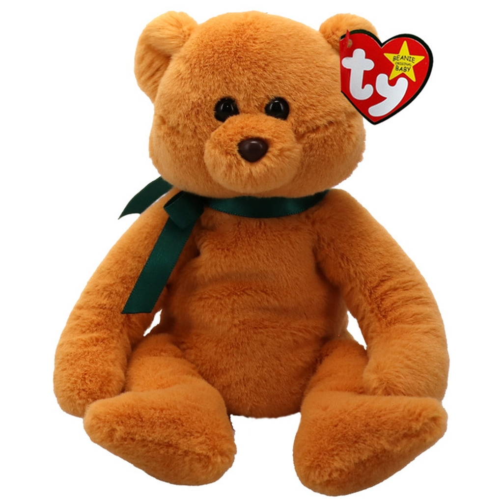 М'яка іграшка Ty Beanie Babies Коричневий ведмедик Winston 15 см (41345) - зображення 1