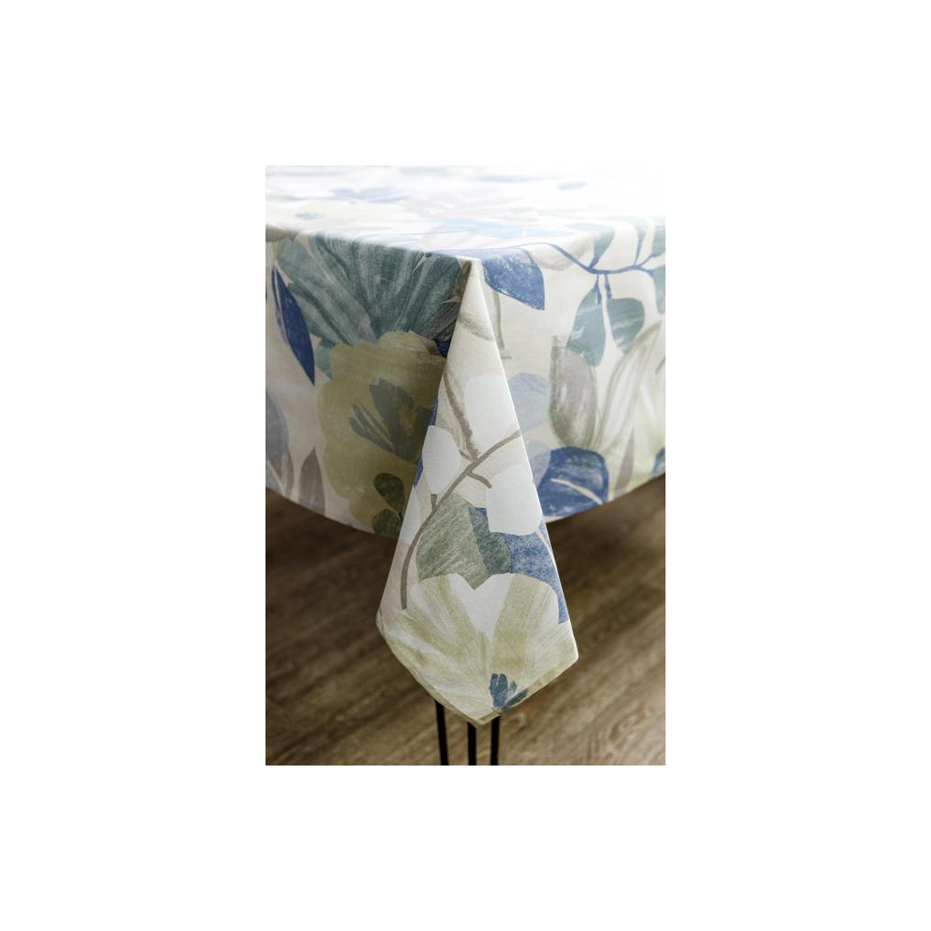 Скатертина Прованс Блакитні Квіти 136х220 см (4823093449688) - зображення 3