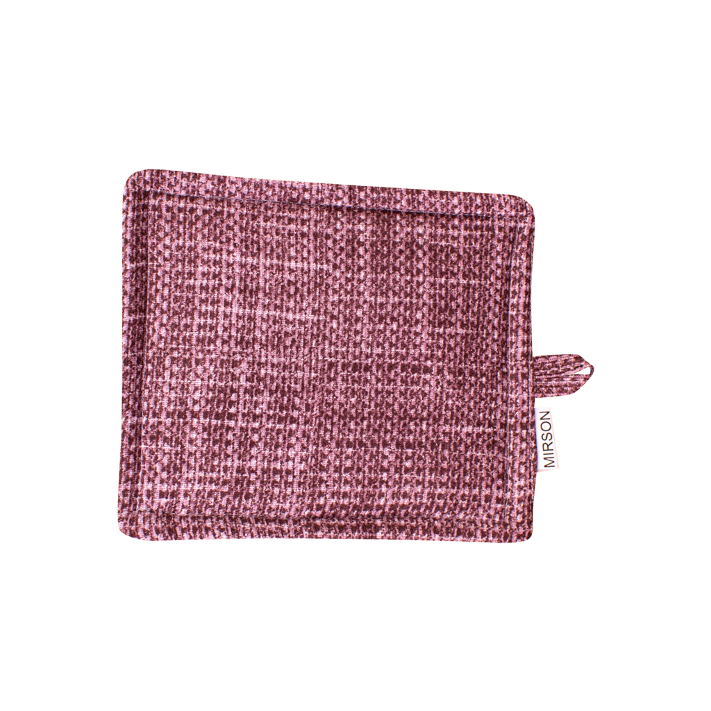 Кухонна прихватка MirSon рогожа/напівпанама №208 - Chocolate binding (2200006754091) - зображення 1