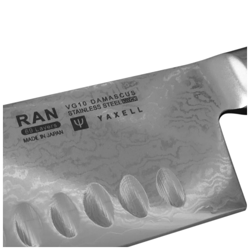 Кухонний ніж Yaxell Накірі 180 мм серія Ran (36004G) - зображення 2