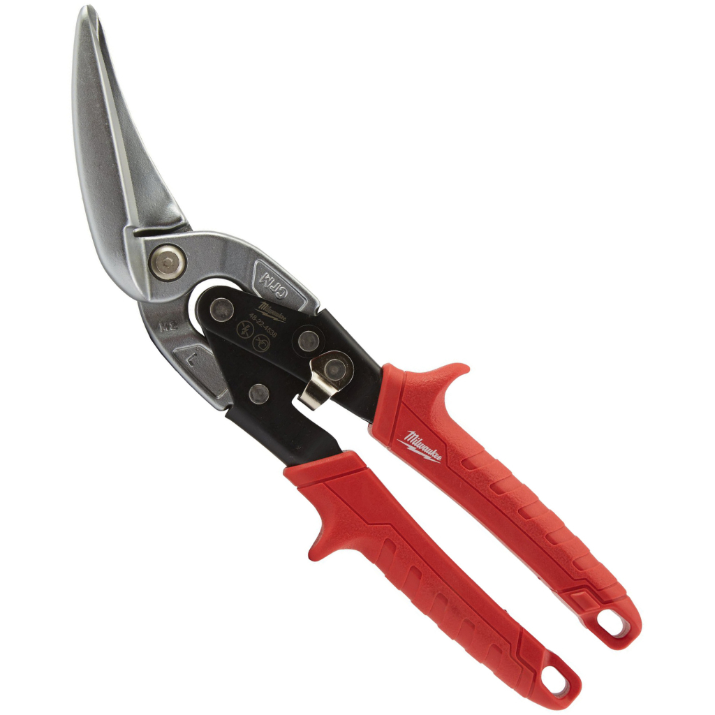 Ножиці по металу Milwaukee подовжені, лівий різ, 45 град. (48224538) - зображення 1