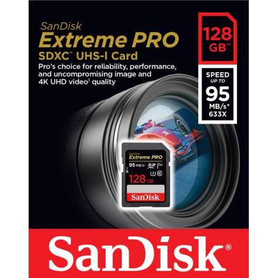 Карта пам'яті SanDisk 128GB SDXC UHS-I U3 (SDSDXXG-128G-GN4IN) - зображення 2