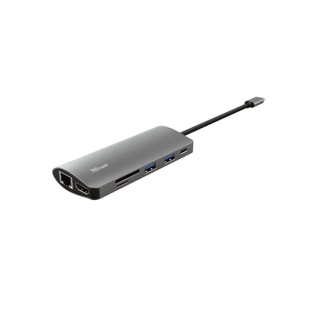 Концентратор Trust DALYX 7-IN-1 USB-C ALUMINIUM (23775_TRUST) - изображение 2