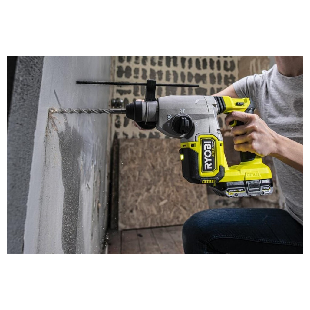 Перфоратор Ryobi RSDS18X-0 ONE+ НР SDS-plus, 18V, 2.5Дж, (без АКБ та ЗП) (5133004620) - изображение 2