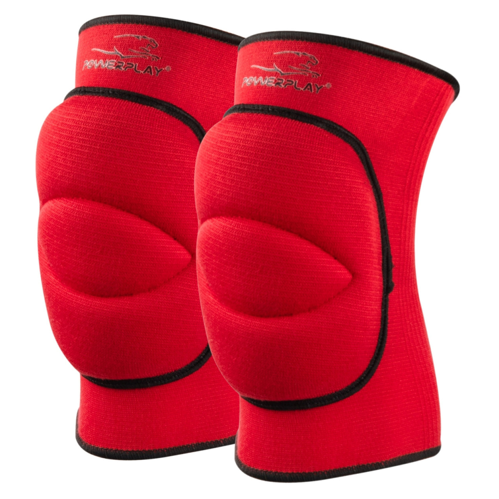 Фіксатор коліна PowerPlay PP-8000 Elastic Knee Support червоні S (PP-8000_Red_S) - зображення 2