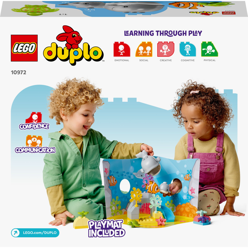 Конструктор LEGO DUPLO Town Дикі тварини океану 32 деталей (10972) - зображення 10