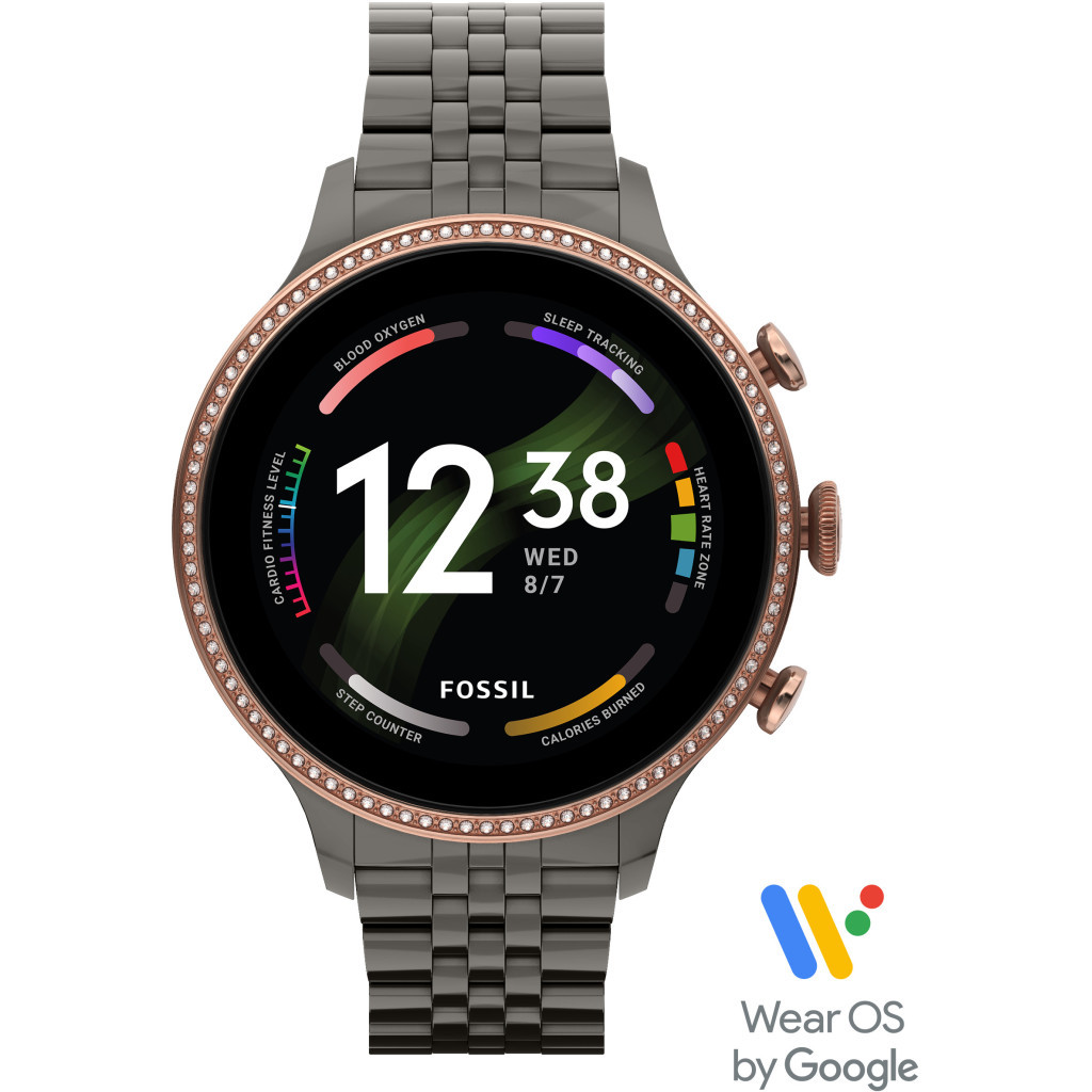 Смарт-годинник Fossil Gen 6 Gunmetal Stainless Steel (FTW6078) - зображення 6