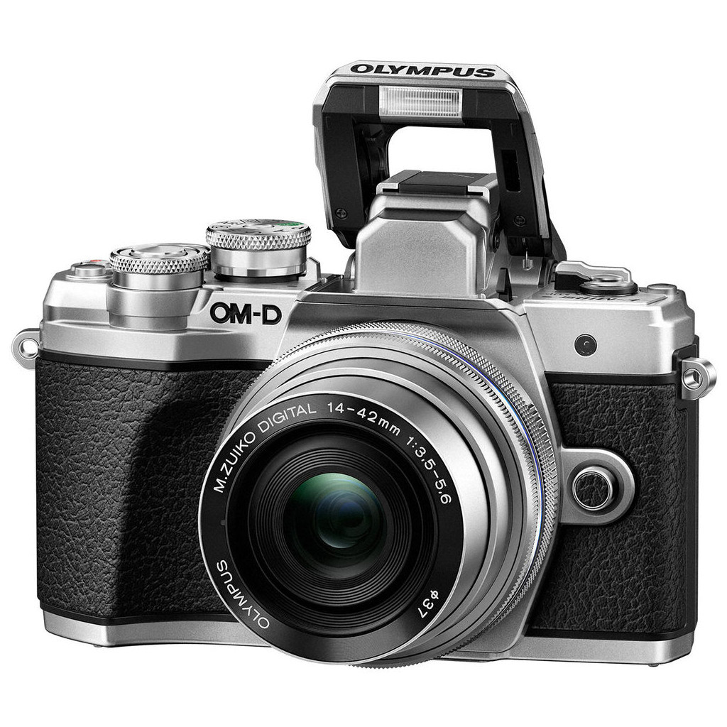 Цифровий фотоапарат Olympus E-M10 mark III Pancake Zoom 14-42 mm Kit silver (V207072SE000) - зображення 12