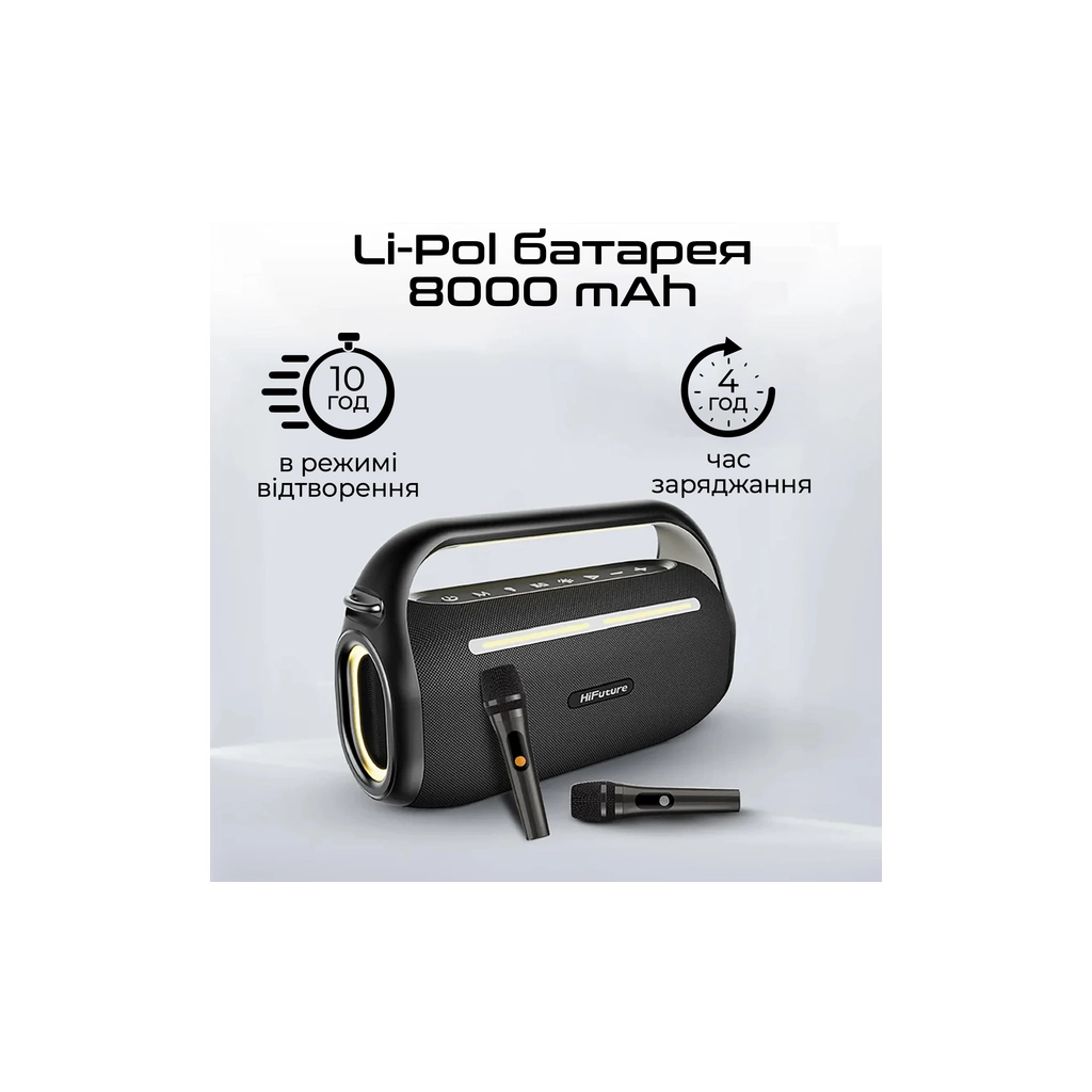 Акустична система HiFuture Musicbox 100 Black (musicbox100.black) - зображення 4