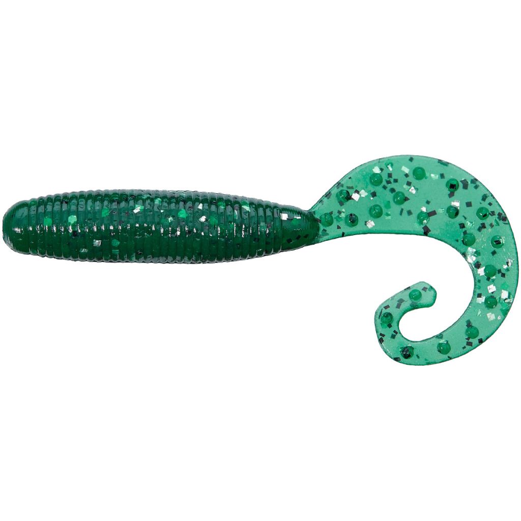 Силікон рибальський Reins Fat G-Tail Grub 2" 397 Motor Oil SP (20 шт/уп.) (1552.09.45) - зображення 1