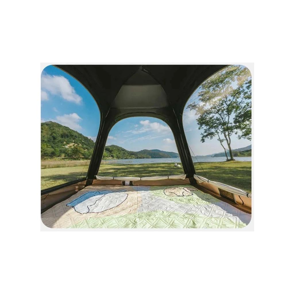 Намет Naturehike тримісний автоматичний із тентом Ango CNK2550WS01 S, коричневий (6927595785560) - зображення 5