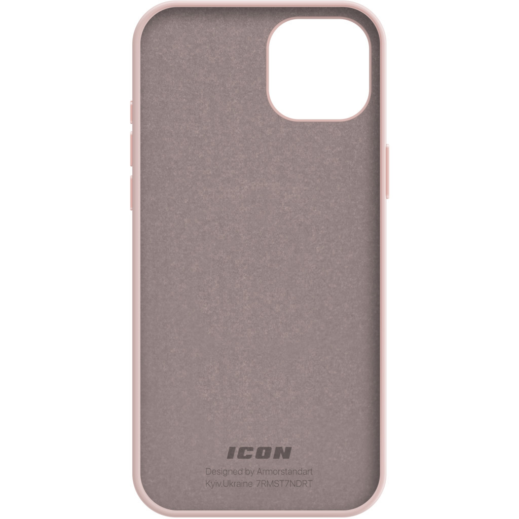 Чохол до мобільного телефона Armorstandart ICON2 Case Apple iPhone 15 Plus Light Pink (ARM70517) - зображення 2