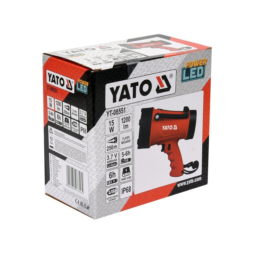 Ліхтар Yato YT-08551 - зображення 7