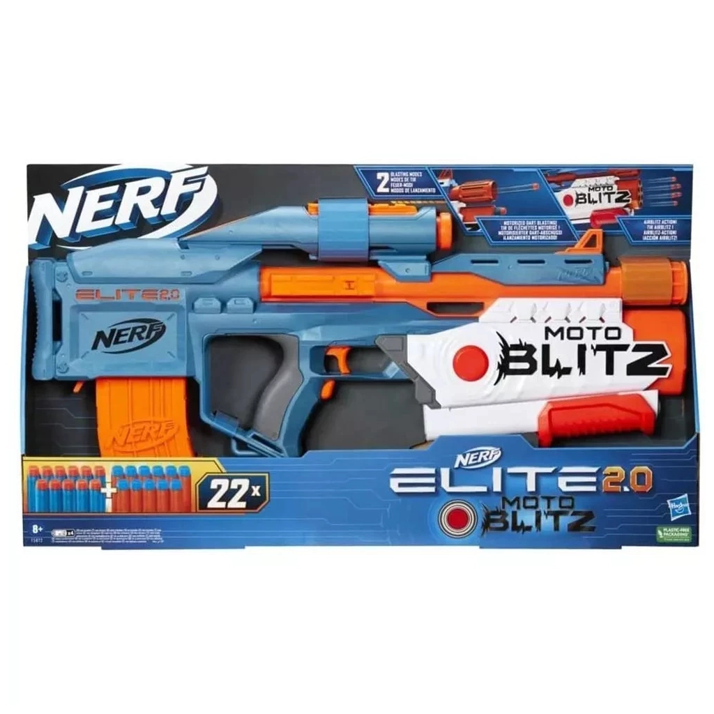 Іграшкова зброя Hasbro Бластер Nerf MotoBlitz Нерф Еліт 2.0 (F5872) - изображение 2