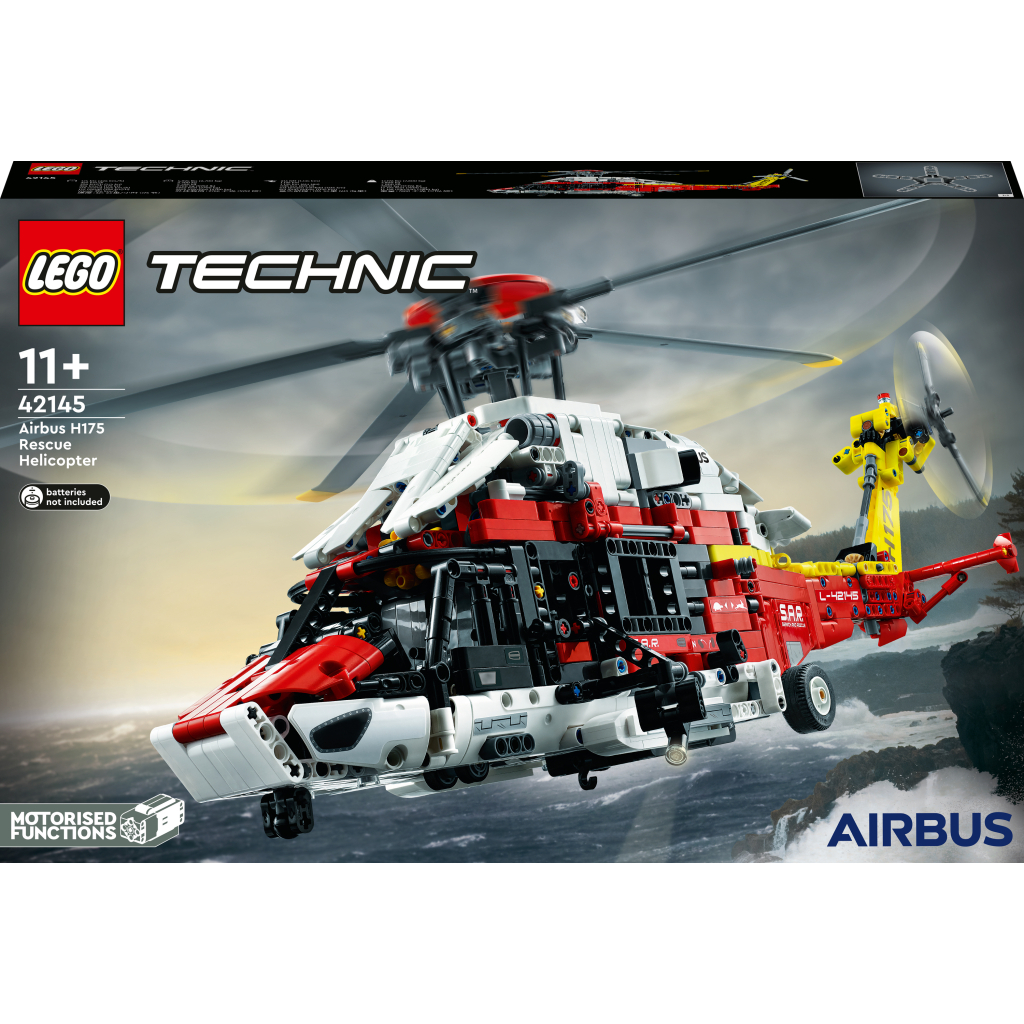 Конструктор LEGO Technic Рятувальний гелікоптер Airbus H175 2001 деталь (42145) - зображення 1